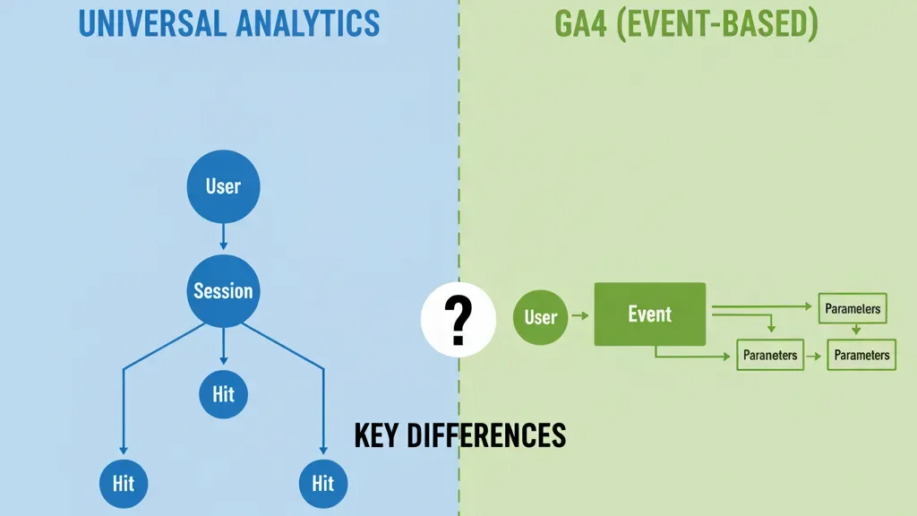 Сравнение Universal Analytics и GA4